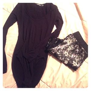 Black 🌟Like New🌟 Body Suit